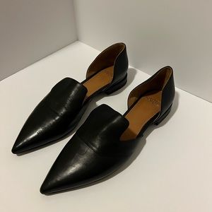 Franco sarto black flats